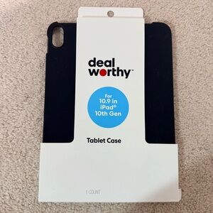 Black Tablet Case for 10.9" iPad 10th Gen